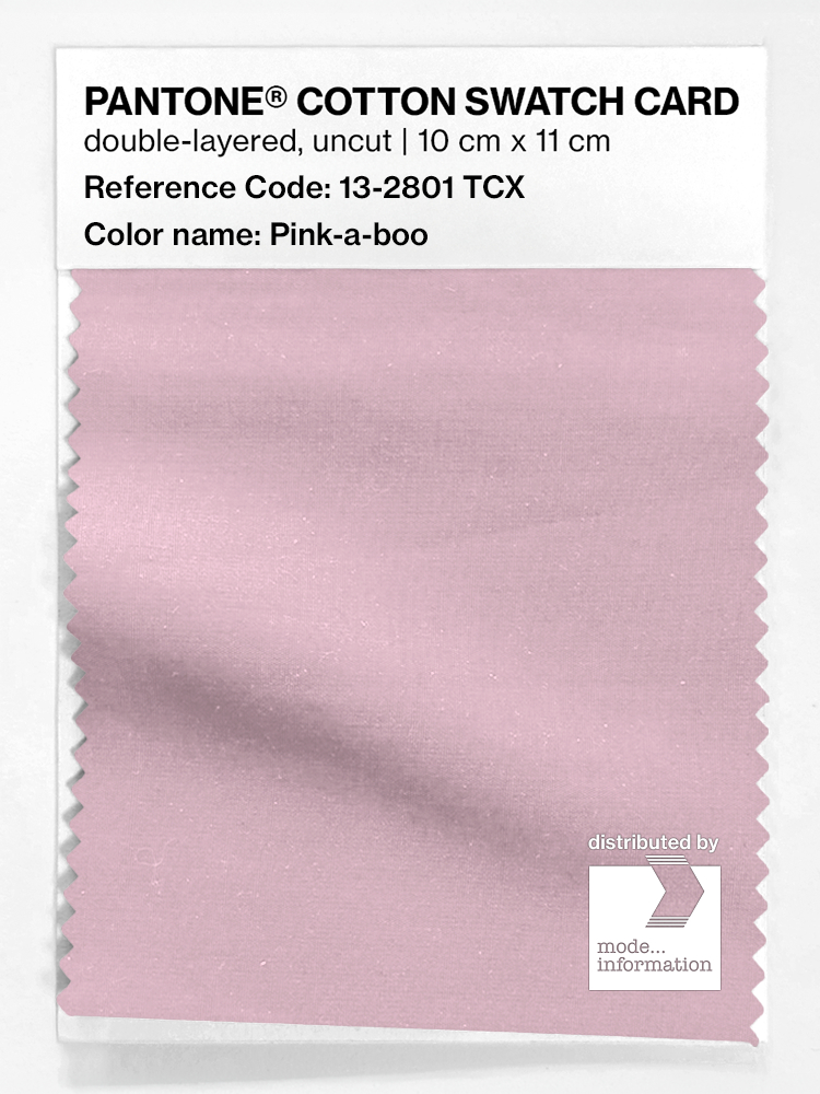 Artikelbild 1 des Artikels “PANTONE® COTTON SWATCH CARD 13-2801 TCX Pink-a-boo “