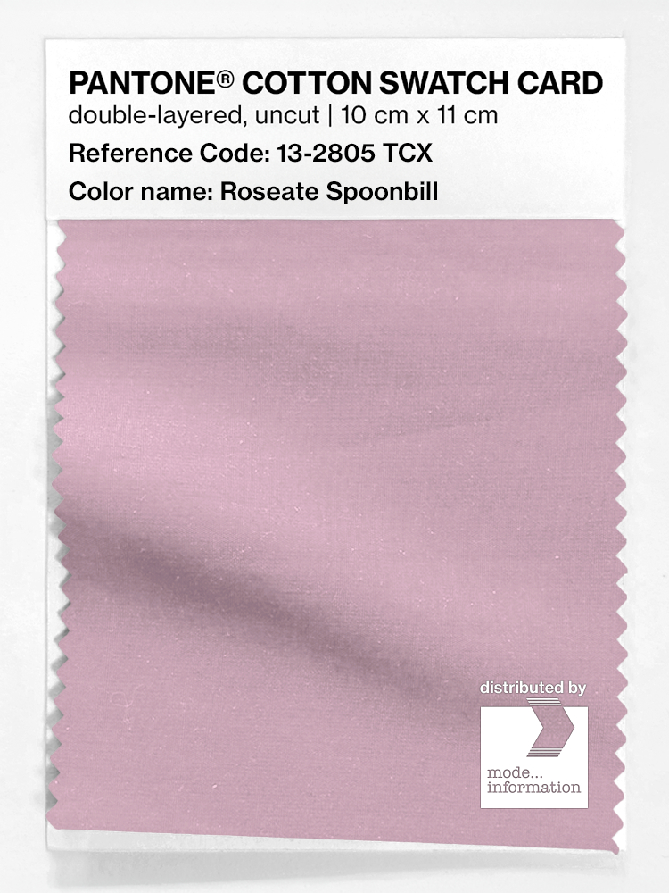Artikelbild 1 des Artikels “PANTONE® COTTON SWATCH CARD 13-2805 TCX Roseate Spoonbill “