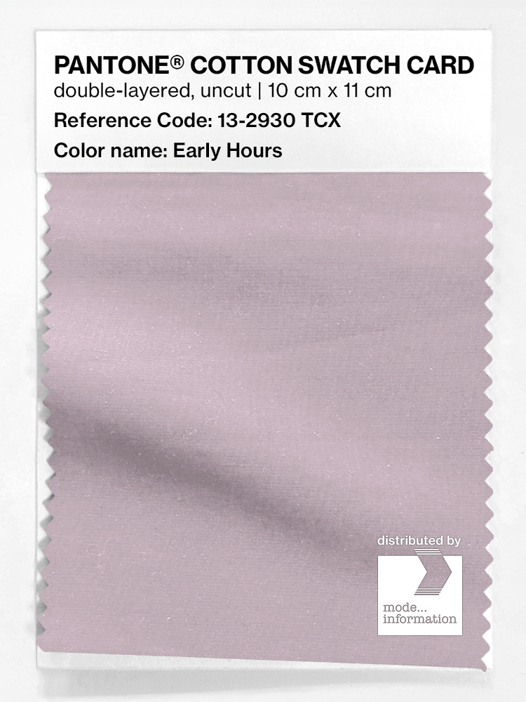 Artikelbild 1 des Artikels “PANTONE® COTTON SWATCH CARD 13-2930 TCX Early Hours “