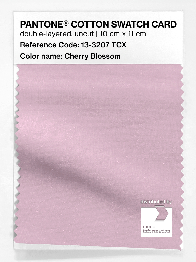 Artikelbild 1 des Artikels “PANTONE® COTTON SWATCH CARD 13-3207 TCX Cherry Blossom “