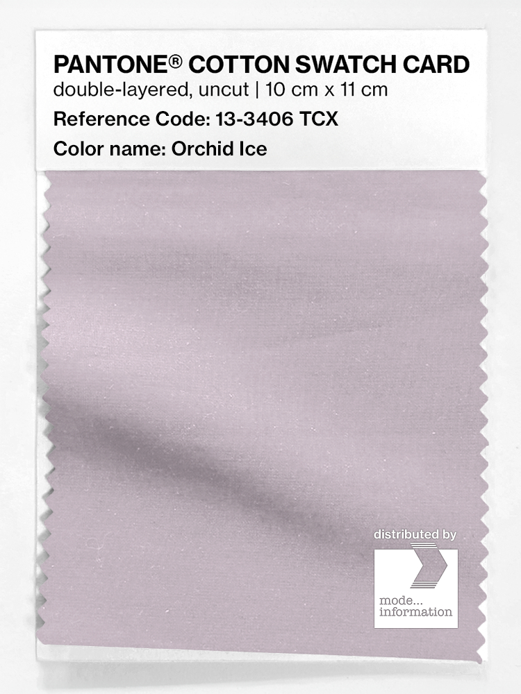 Artikelbild 1 des Artikels “PANTONE® COTTON SWATCH CARD 13-3406 TCX Orchid Ice “