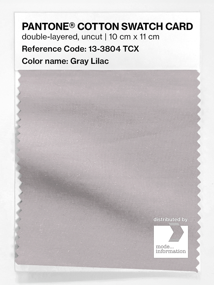 Artikelbild 1 des Artikels “PANTONE® COTTON SWATCH CARD 13-3804 TCX Gray Lilac “