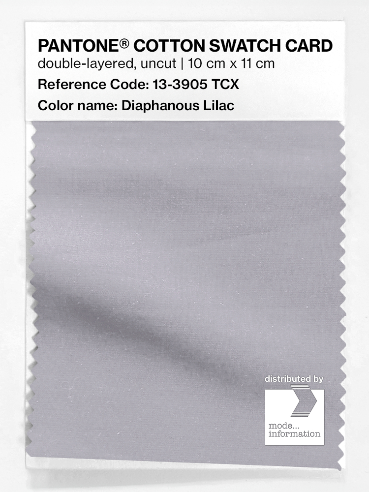 Artikelbild 1 des Artikels “PANTONE® COTTON SWATCH CARD 13-3905 TCX Diaphanous Lilac “