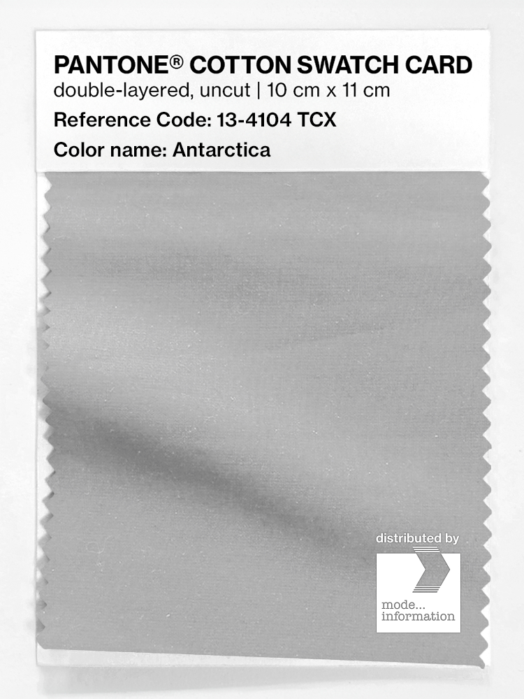 Artikelbild 1 des Artikels “PANTONE® COTTON SWATCH CARD 13-4104 TCX Antarctica “