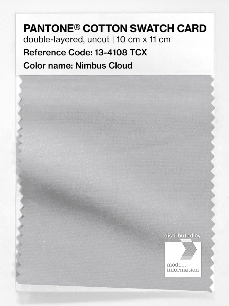 Artikelbild 1 des Artikels “PANTONE® COTTON SWATCH CARD 13-4108 TCX Nimbus Cloud “