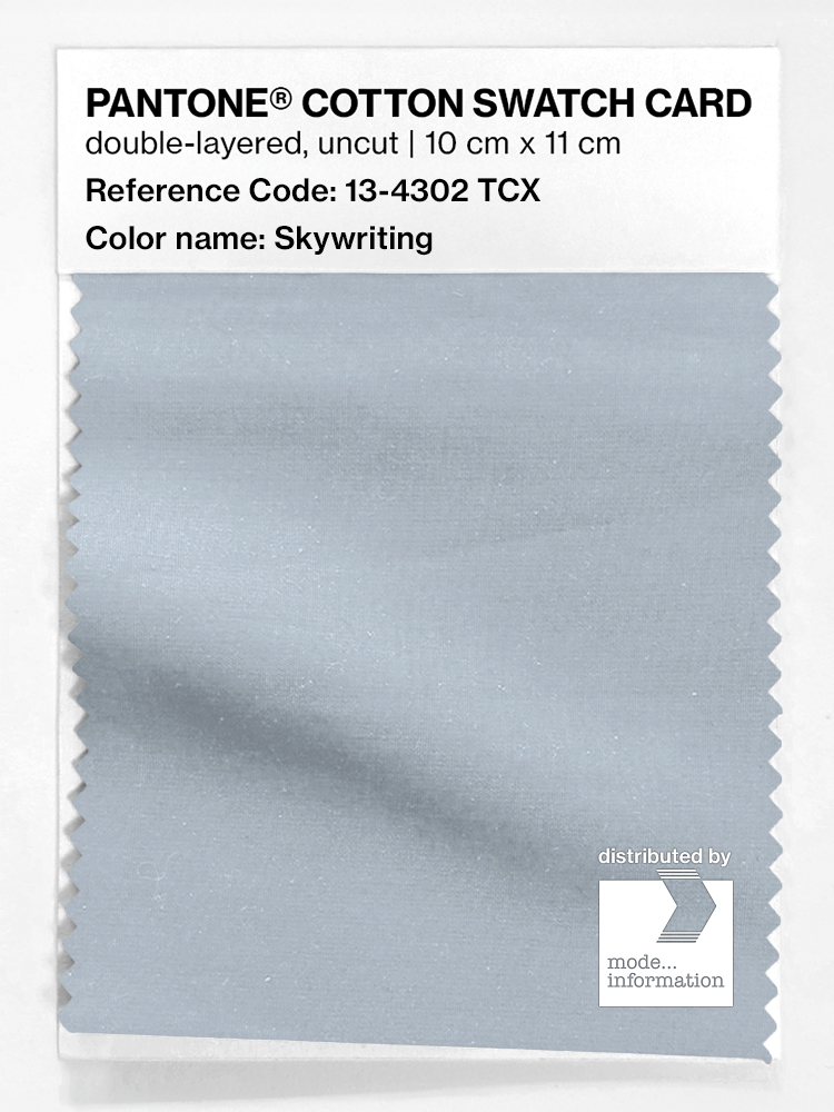 Artikelbild 1 des Artikels “PANTONE® COTTON SWATCH CARD 13-4302 TCX Skywriting “