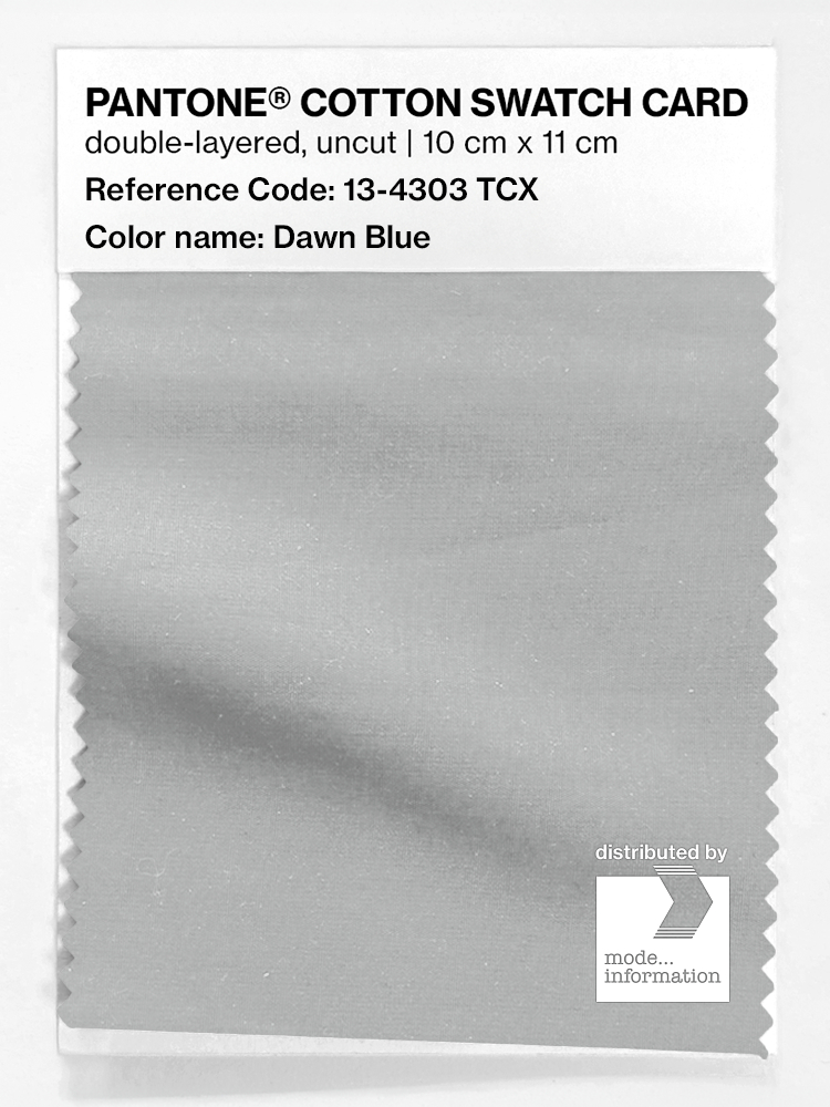 Artikelbild 1 des Artikels “PANTONE® COTTON SWATCH CARD 13-4303 TCX Dawn Blue “
