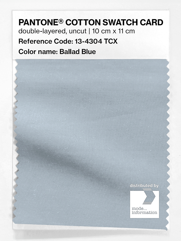 Artikelbild 1 des Artikels “PANTONE® COTTON SWATCH CARD 13-4304 TCX Ballad Blue “
