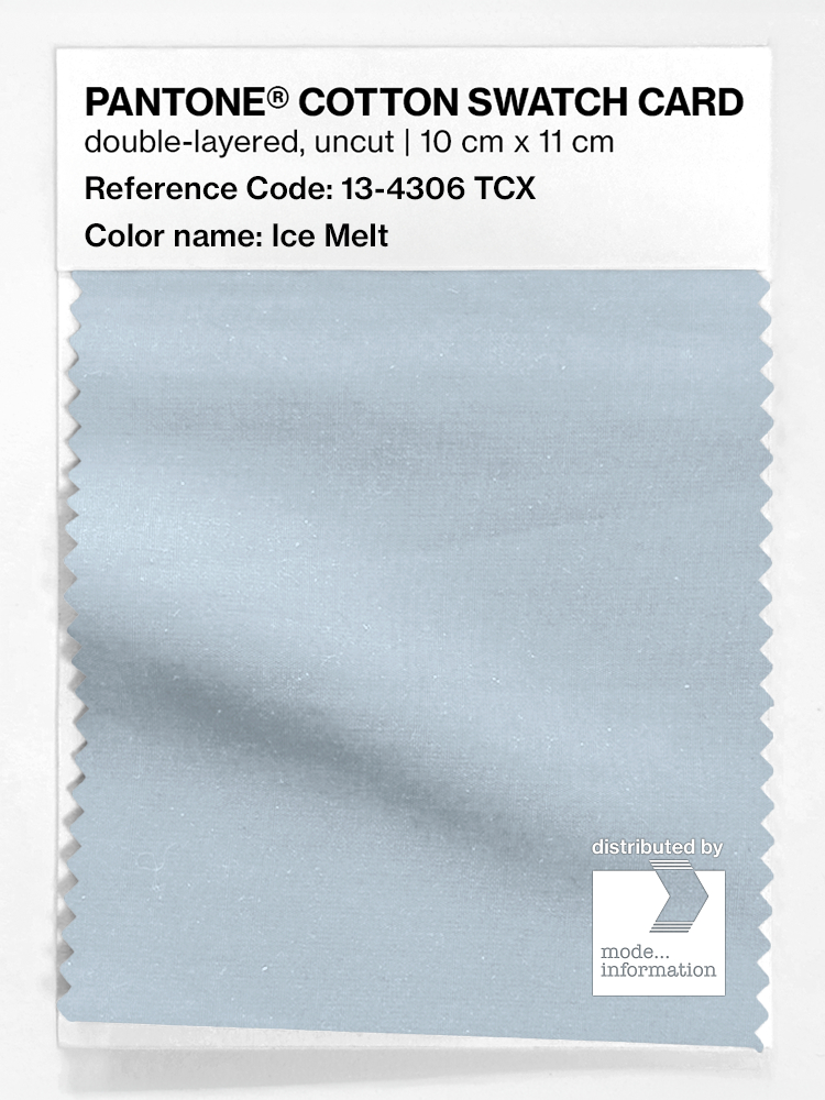 Artikelbild 1 des Artikels “PANTONE® COTTON SWATCH CARD 13-4306 TCX Ice Melt “