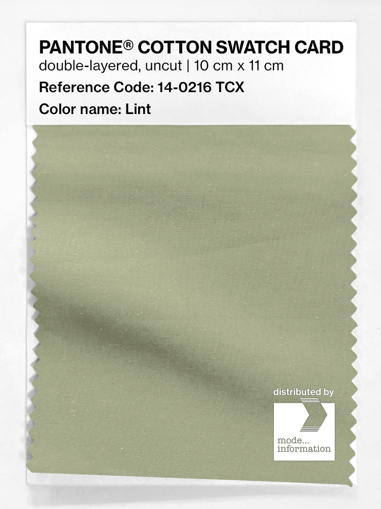 Artikelbild 1 des Artikels “PANTONE® COTTON SWATCH CARD 14-0216 TCX Lint “