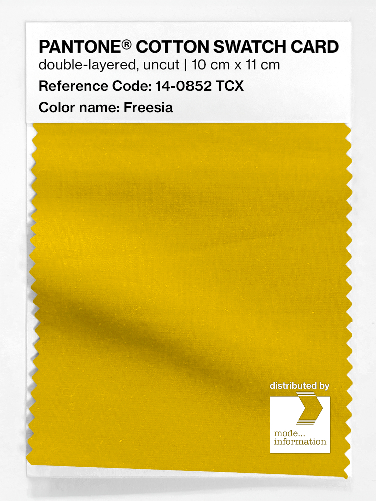 Artikelbild 1 des Artikels “PANTONE® COTTON SWATCH CARD 14-0852 TCX Freesia “