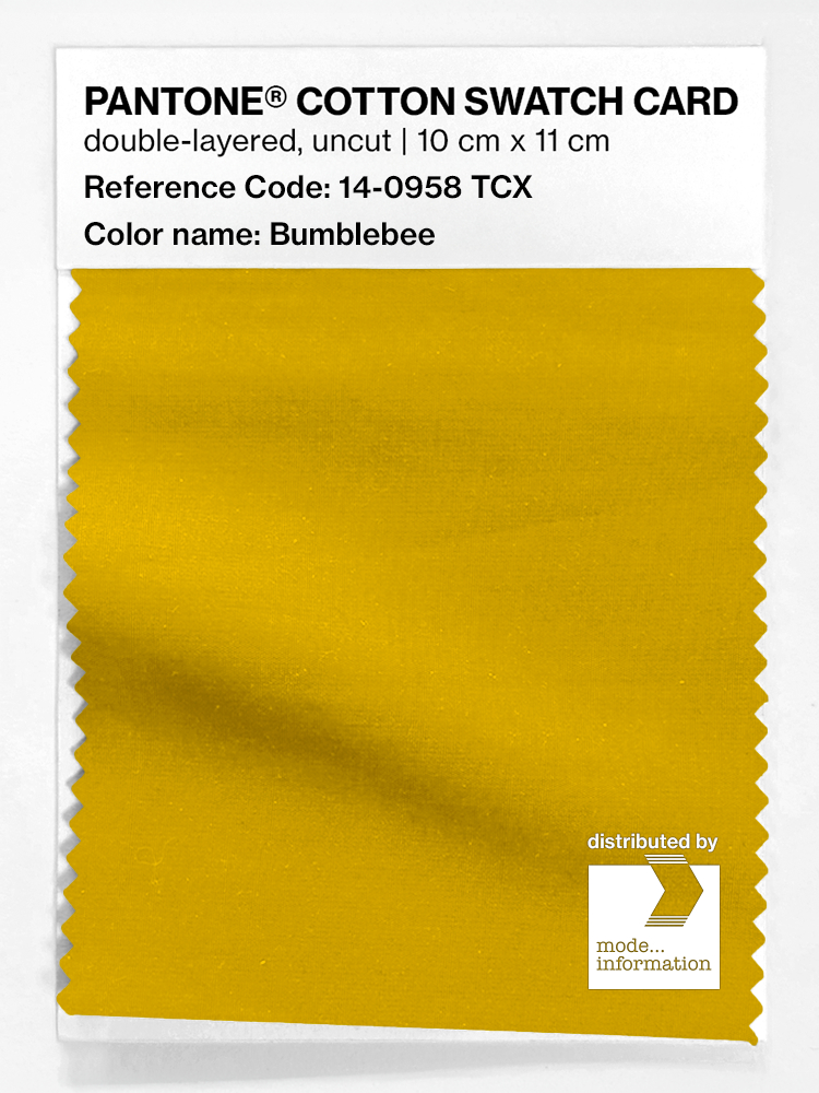 Artikelbild 1 des Artikels “PANTONE® COTTON SWATCH CARD 14-0958 TCX Bumblebee “