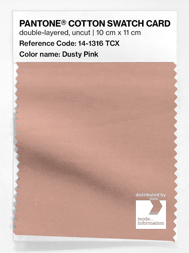 Artikelbild 1 des Artikels “PANTONE® COTTON SWATCH CARD 14-1316 TCX Dusty Pink “