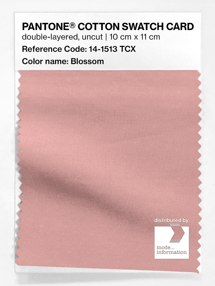 Artikelbild 1 des Artikels “PANTONE® COTTON SWATCH CARD 14-1513 TCX Blossom “