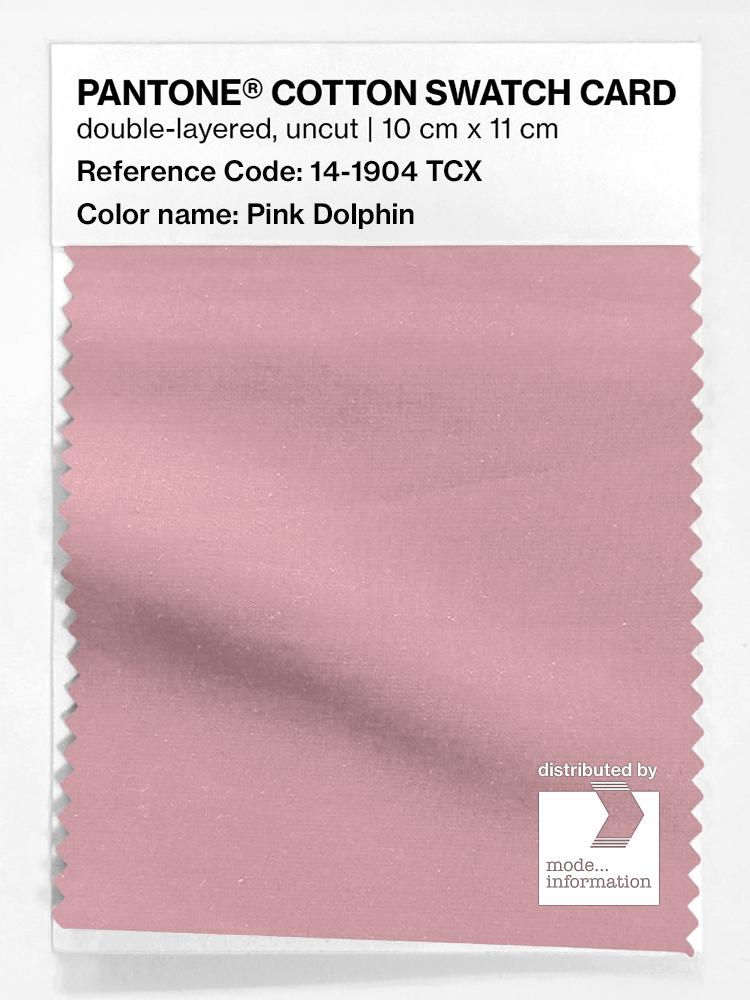 Artikelbild 1 des Artikels “PANTONE® COTTON SWATCH CARD 14-1904 TCX Pink Dolphin “