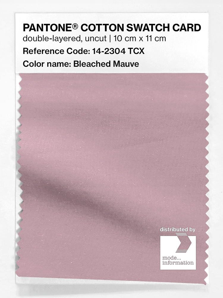 Product image 1 of the product “PANTONE® COTTON SWATCH CARD 14-2304 TCX Bleached Mauve ”