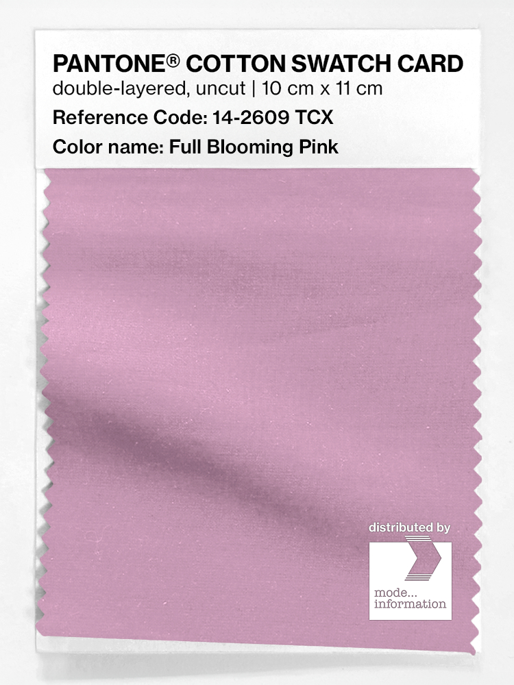 Artikelbild 1 des Artikels “PANTONE® COTTON SWATCH CARD 14-2609 TCX Full Blooming Pink “