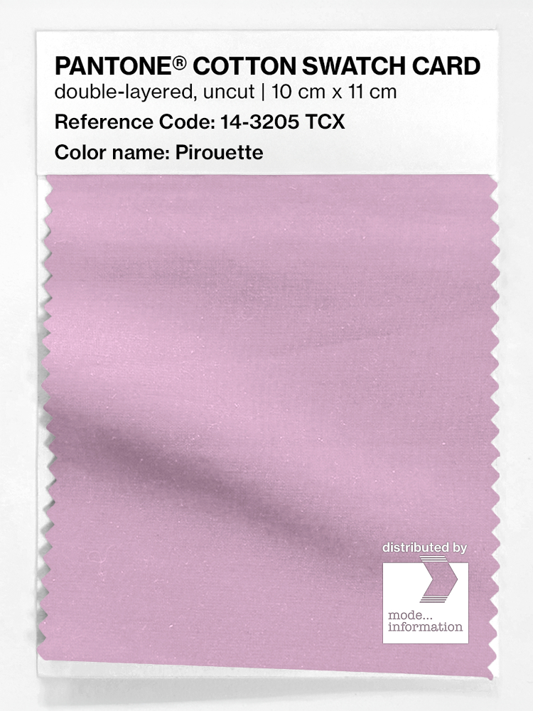 Artikelbild 1 des Artikels “PANTONE® COTTON SWATCH CARD 14-3205 TCX Pirouette “