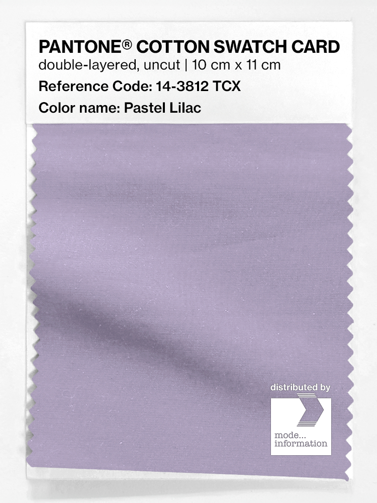 Artikelbild 1 des Artikels “PANTONE® COTTON SWATCH CARD 14-3812 TCX Pastel Lilac “