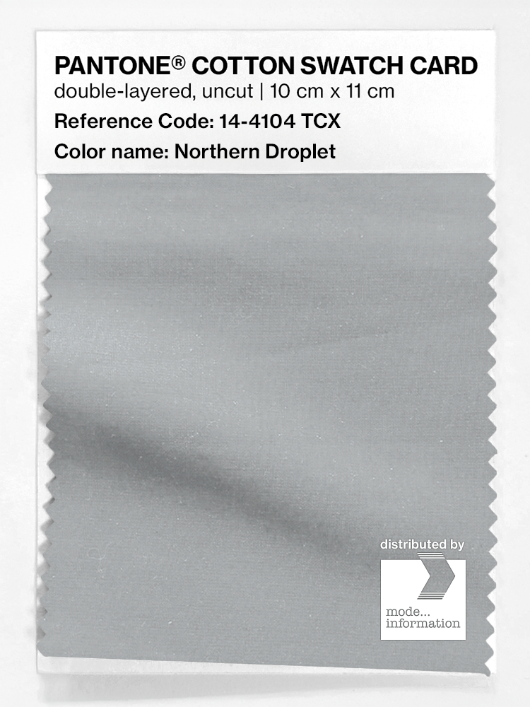 Artikelbild 1 des Artikels “PANTONE® COTTON SWATCH CARD 14-4104 TCX Northern Droplet “