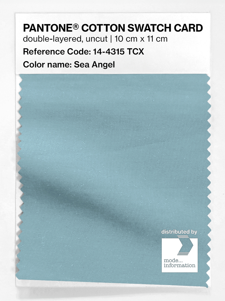 Artikelbild 1 des Artikels “PANTONE® COTTON SWATCH CARD 14-4315 TCX Sea Angel “