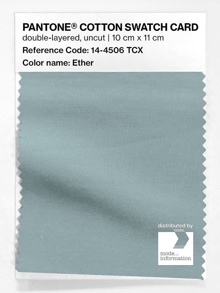 Artikelbild 1 des Artikels “PANTONE® COTTON SWATCH CARD 14-4506 TCX Ether “