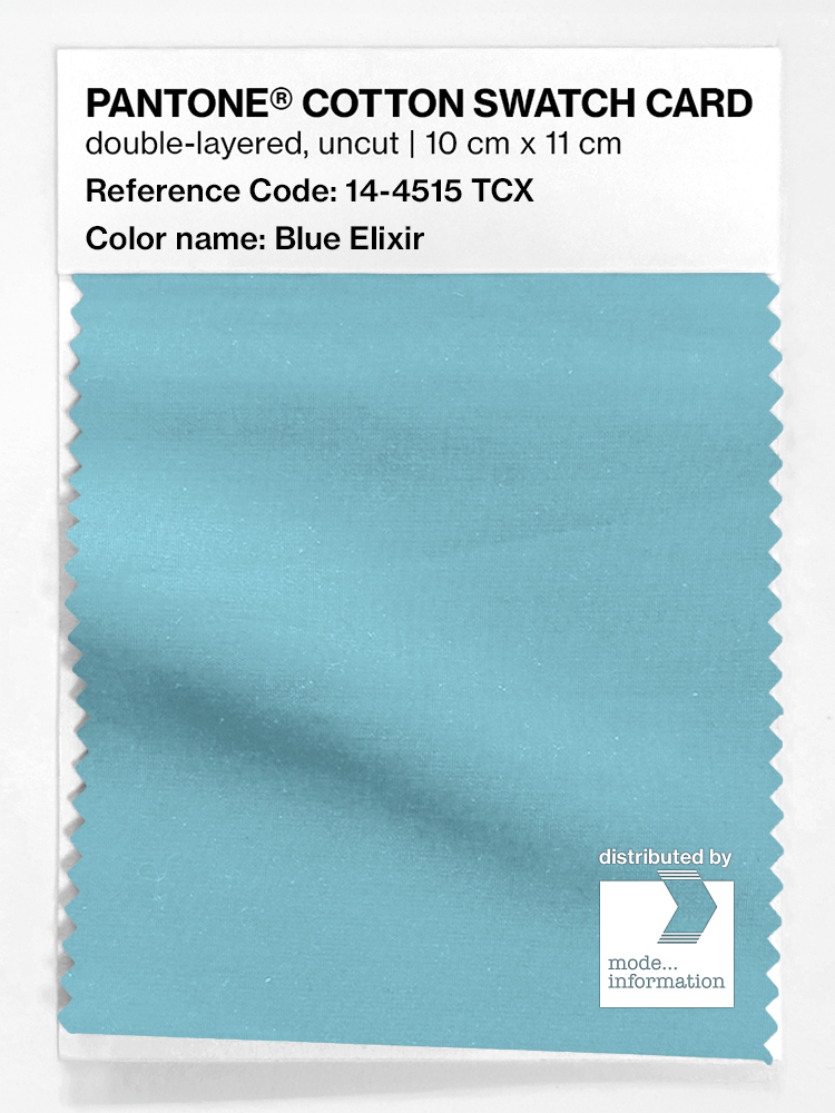Artikelbild 1 des Artikels “PANTONE® COTTON SWATCH CARD 14-4515 TCX Blue Elixir “