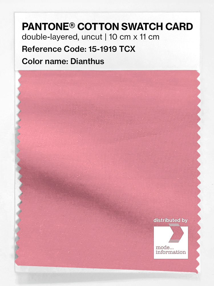 Artikelbild 1 des Artikels “PANTONE® COTTON SWATCH CARD 15-1919 TCX Dianthus “