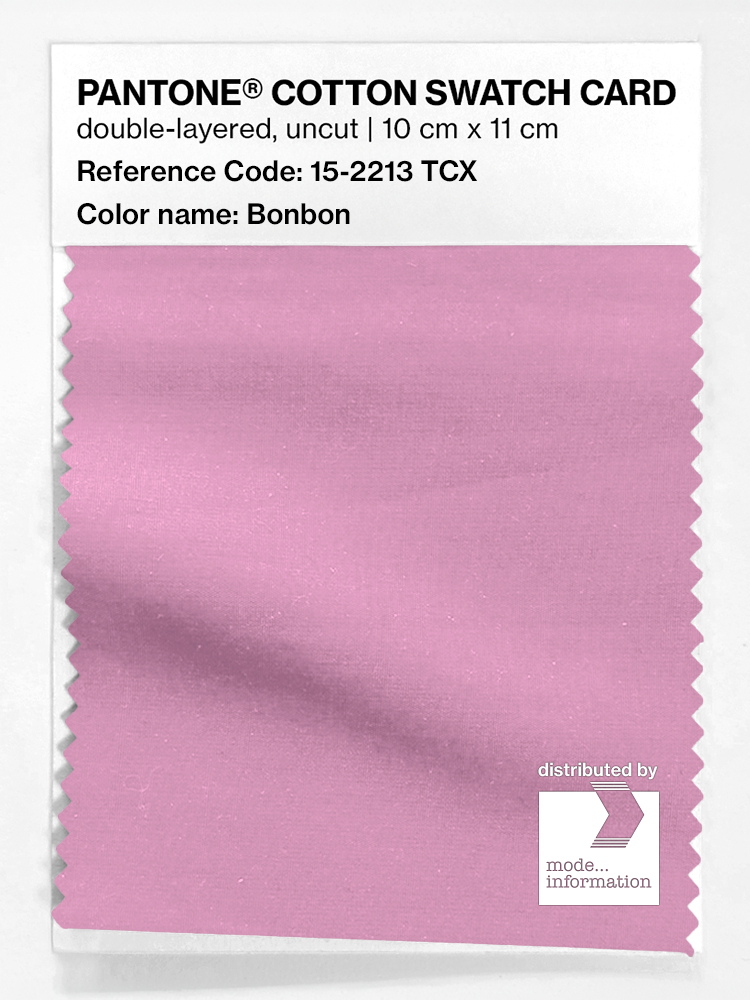 Artikelbild 1 des Artikels “PANTONE® COTTON SWATCH CARD 15-2213 TCX Bonbon “
