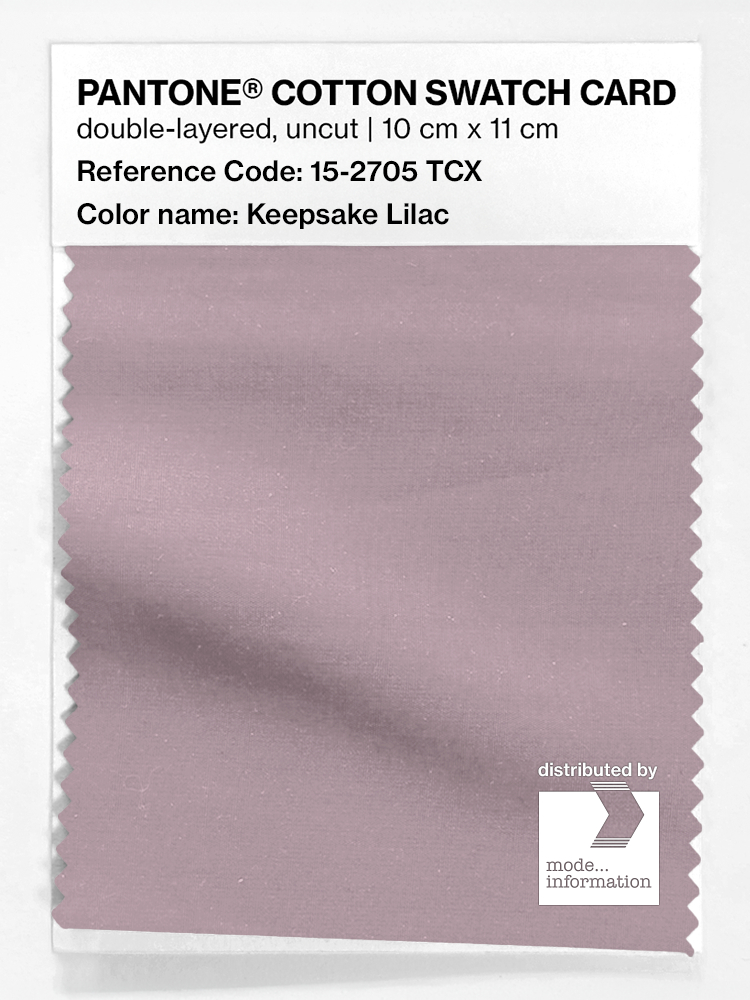 Artikelbild 1 des Artikels “PANTONE® COTTON SWATCH CARD 15-2705 TCX Keepsake Lilac “