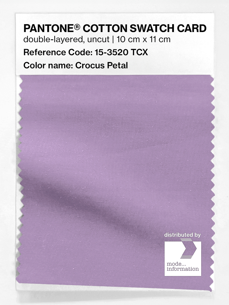 Artikelbild 1 des Artikels “PANTONE® COTTON SWATCH CARD 15-3520 TCX Crocus Petal “