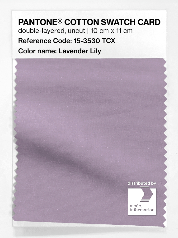 Artikelbild 1 des Artikels “PANTONE® COTTON SWATCH CARD 15-3530 TCX Lavender Lily “