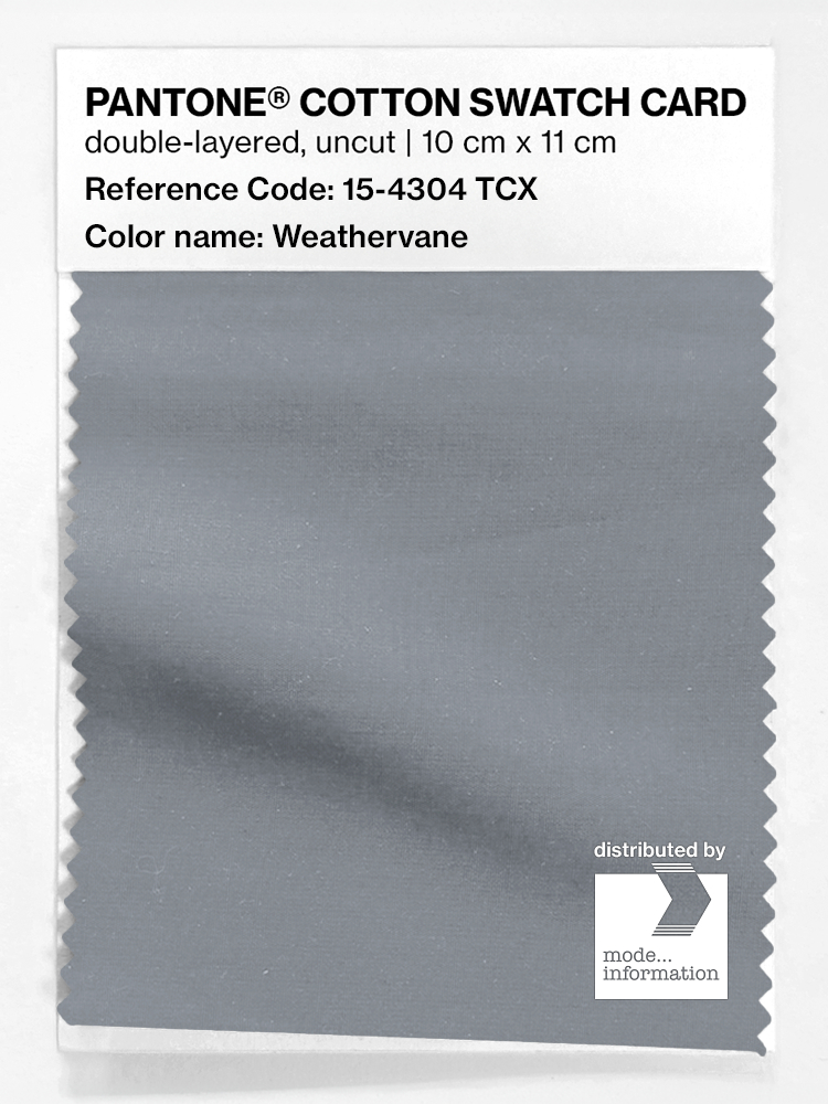 Artikelbild 1 des Artikels “PANTONE® COTTON SWATCH CARD 15-4304 TCX Weathervane “