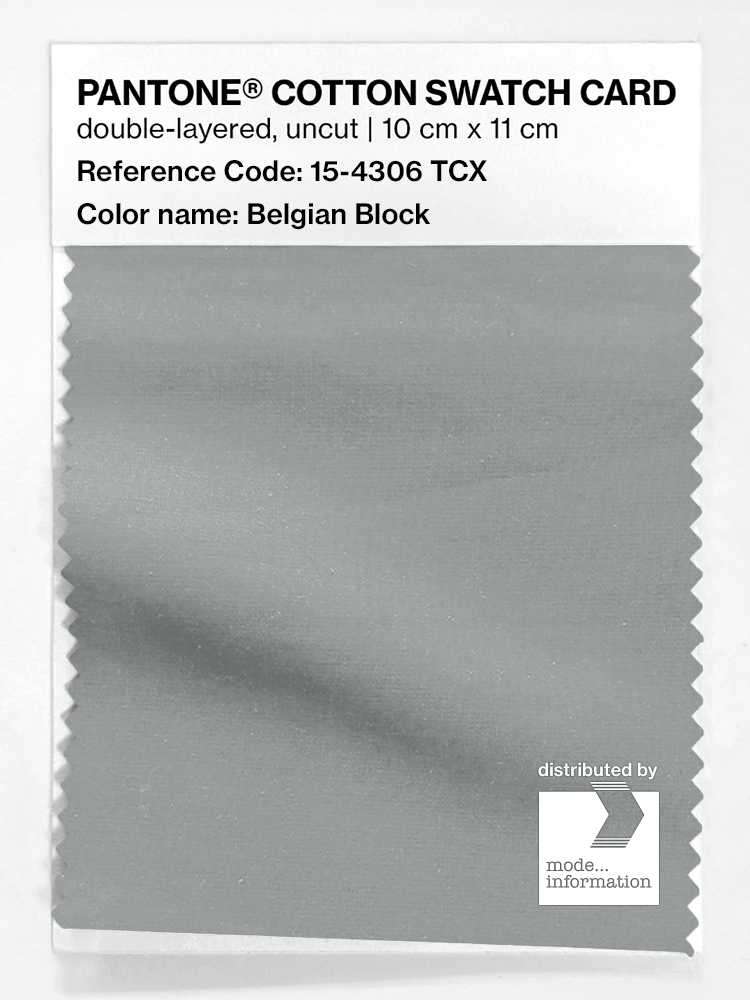 Artikelbild 1 des Artikels “PANTONE® COTTON SWATCH CARD 15-4306 TCX Belgian Block “