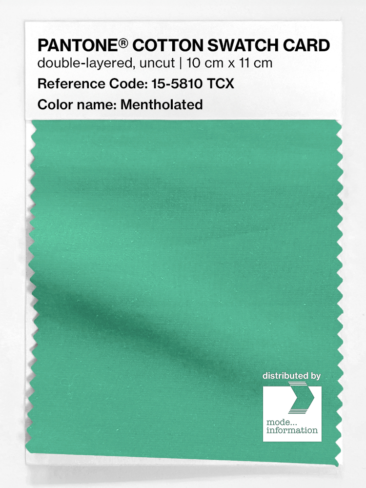 Artikelbild 1 des Artikels “PANTONE® COTTON SWATCH CARD 15-5810 TCX Mentholated “