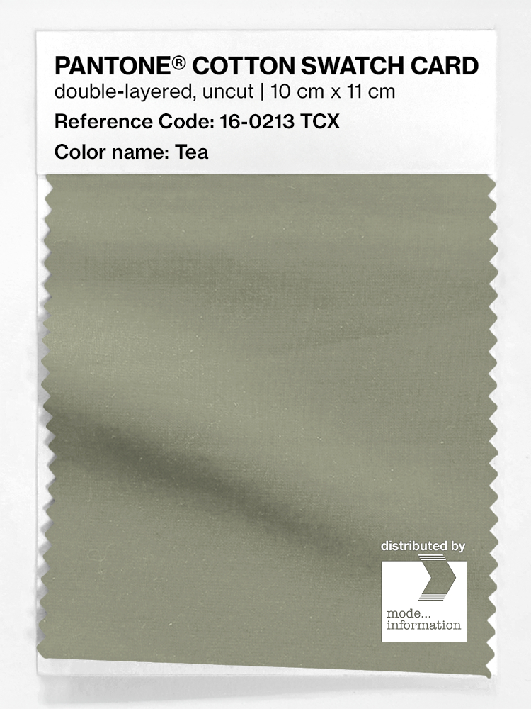 Artikelbild 1 des Artikels “PANTONE® COTTON SWATCH CARD 16-0213 TCX Tea “
