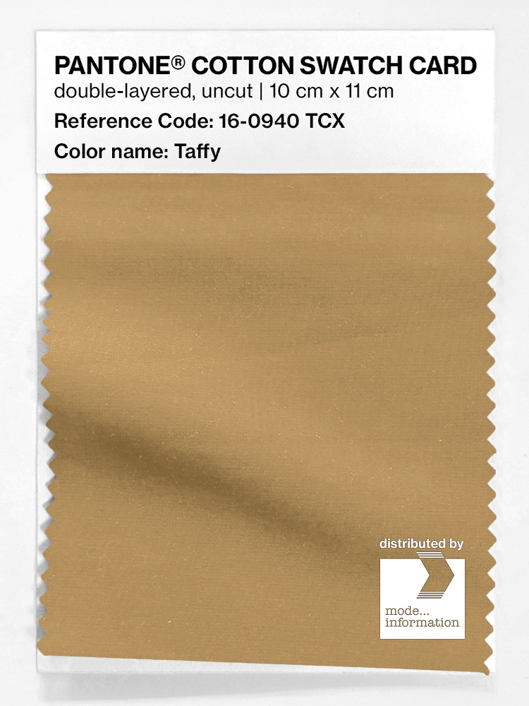 Artikelbild 1 des Artikels “PANTONE® COTTON SWATCH CARD 16-0940 TCX Taffy “