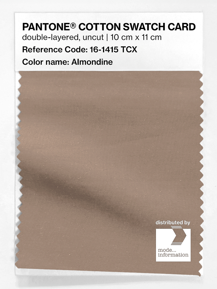 Artikelbild 1 des Artikels “PANTONE® COTTON SWATCH CARD 16-1415 TCX Almondine “