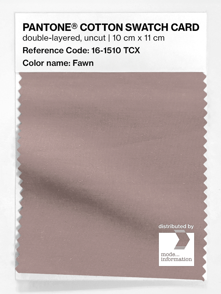 Artikelbild 1 des Artikels “PANTONE® COTTON SWATCH CARD 16-1510 TCX Fawn “
