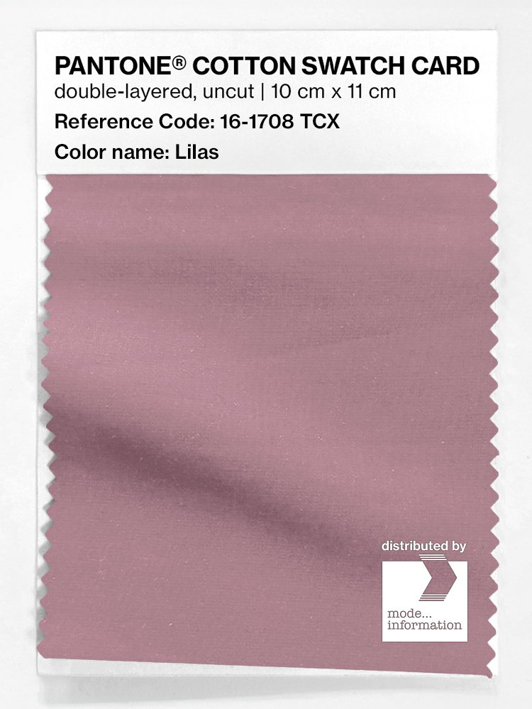 Product image 1 of the product “PANTONE® COTTON SWATCH CARD 16-1708 TCX Lilas ”