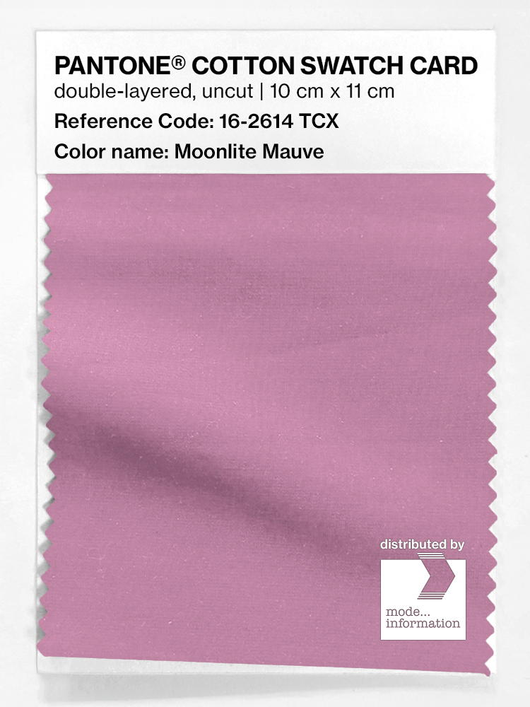 Artikelbild 1 des Artikels “PANTONE® COTTON SWATCH CARD 16-2614 TCX Moonlite Mauve “
