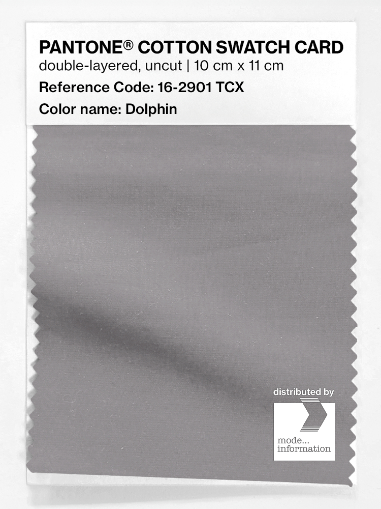 Artikelbild 1 des Artikels “PANTONE® COTTON SWATCH CARD 16-2901 TCX Dolphin “