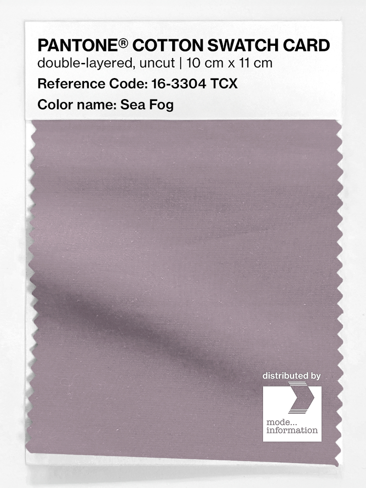 Artikelbild 1 des Artikels “PANTONE® COTTON SWATCH CARD 16-3304 TCX Sea Fog “