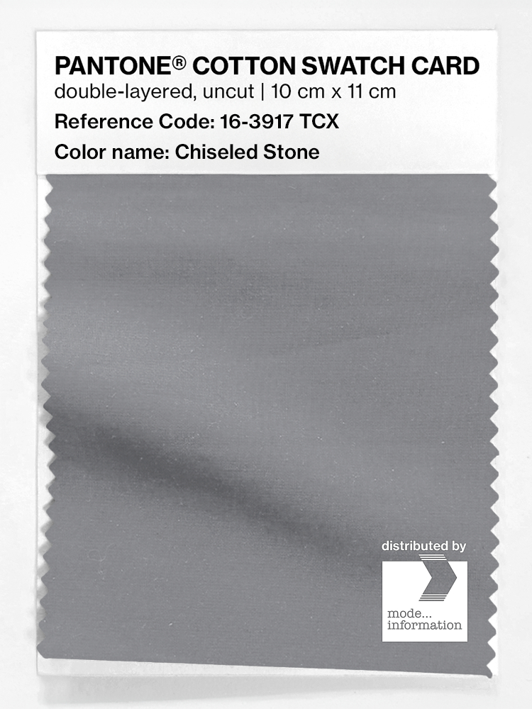 Artikelbild 1 des Artikels “PANTONE® COTTON SWATCH CARD 16-3917 TCX Chiseled Stone “