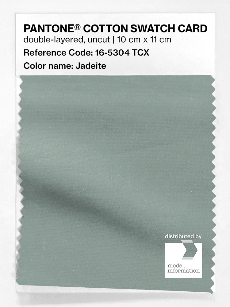 Artikelbild 1 des Artikels “PANTONE® COTTON SWATCH CARD 16-5304 TCX Jadeite “