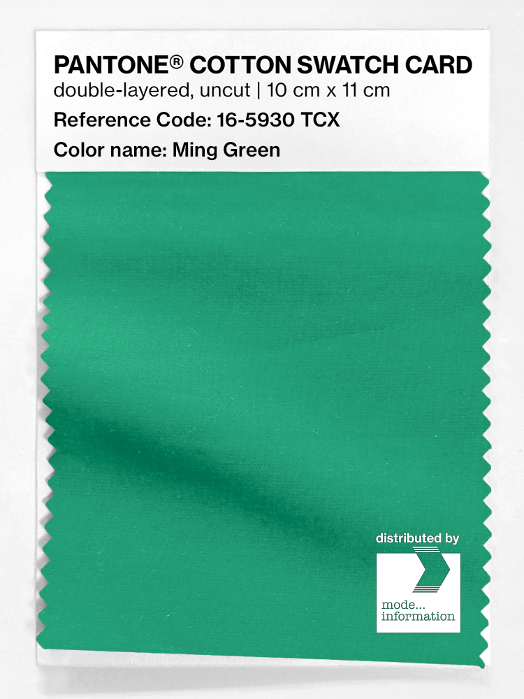 Artikelbild 1 des Artikels “PANTONE® COTTON SWATCH CARD 16-5930 TCX Ming Green “