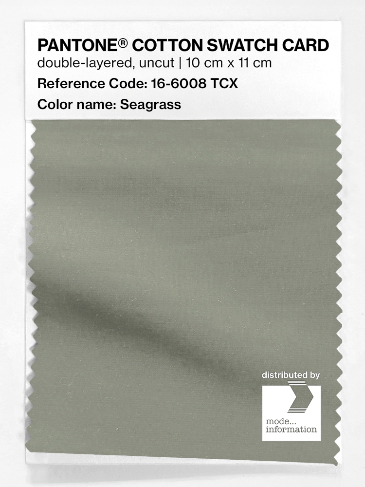 Artikelbild 1 des Artikels “PANTONE® COTTON SWATCH CARD 16-6008 TCX Seagrass “