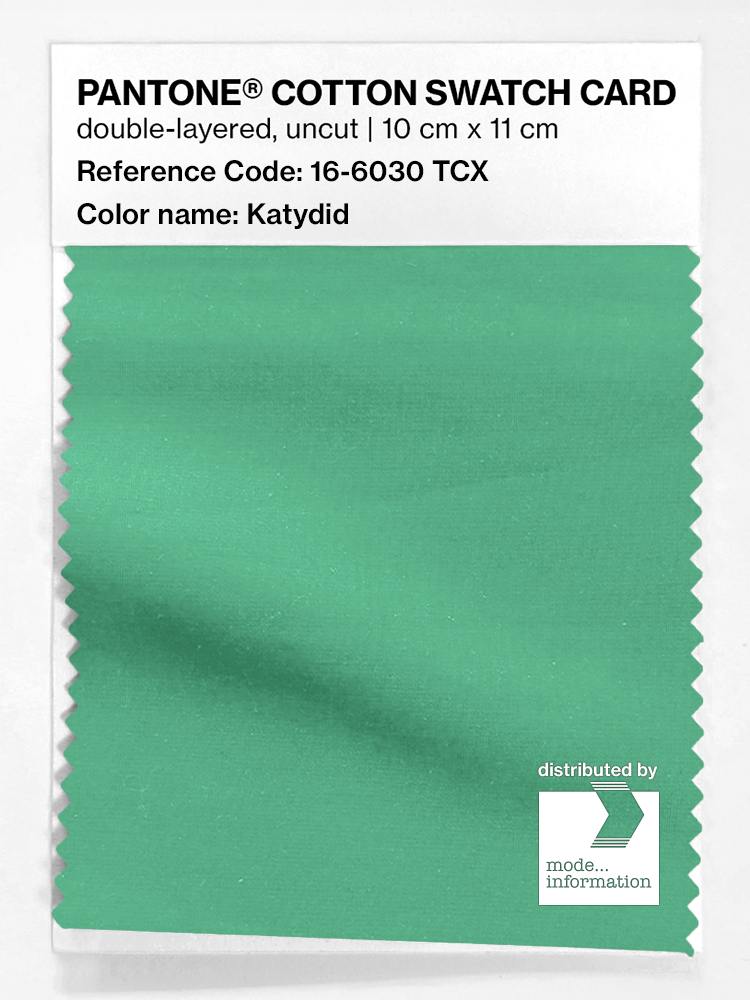 Artikelbild 1 des Artikels “PANTONE® COTTON SWATCH CARD 16-6030 TCX Katydid “