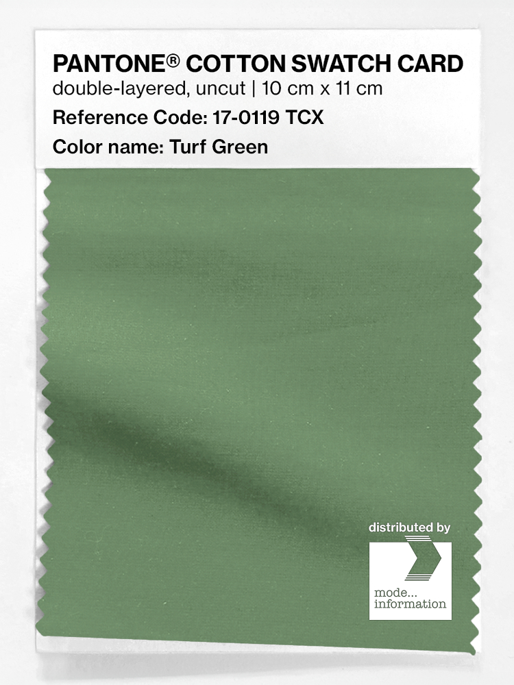 Artikelbild 1 des Artikels “PANTONE® COTTON SWATCH CARD 17-0119 TCX Turf Green “