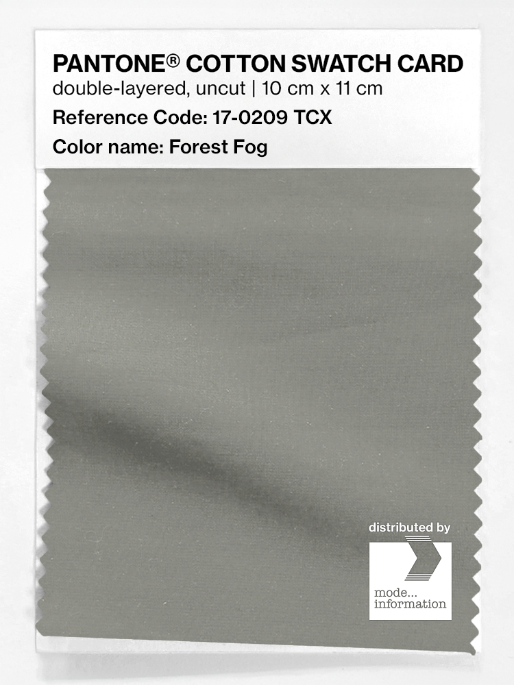 Artikelbild 1 des Artikels “PANTONE® COTTON SWATCH CARD 17-0209 TCX Forest Fog “
